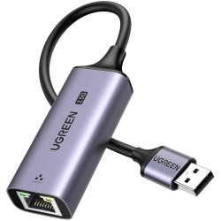 UGreen CM648 USB Type-A 3.2 Gen 1 to 2.5GbE Ethernet Adapter UGreen CM648 USB Type-A 3.2 Gen 1 to 2.5GbE Ethernet Adapter