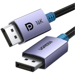UGreen DisplayPort 2.1 Male to Male 16K Braided 3m cable UGreen DisplayPort 2.1 Male to Male 16K Braided 3m cable