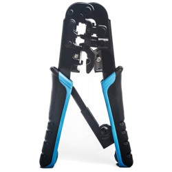 UltraLAN RJ45 ratchet Crimping Tool with cable stripper