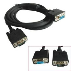 Microworld VGA Extension Cable Male to female 5m Microworld VGA Extension Cable Male to female 5m