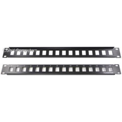 UniQue 16 PPort Blank Patch Panel-CAT5E
