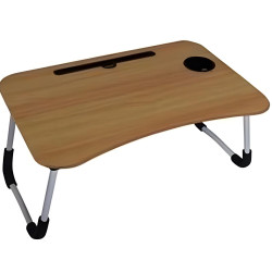 UniQue Black Oak Multifunctional Foldable Laptop Desk UniQue Black Oak Multifunctional Foldable Laptop Desk
