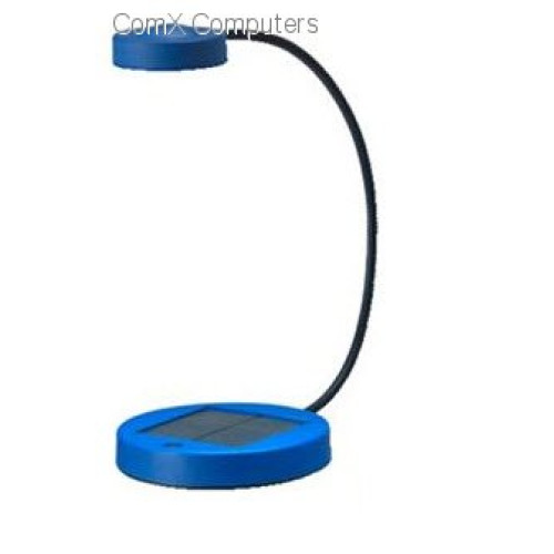 UniQue SunLite Solar Power Blue desktop Lamp. UniQue SunLite Solar Power Blue desktop Lamp.
