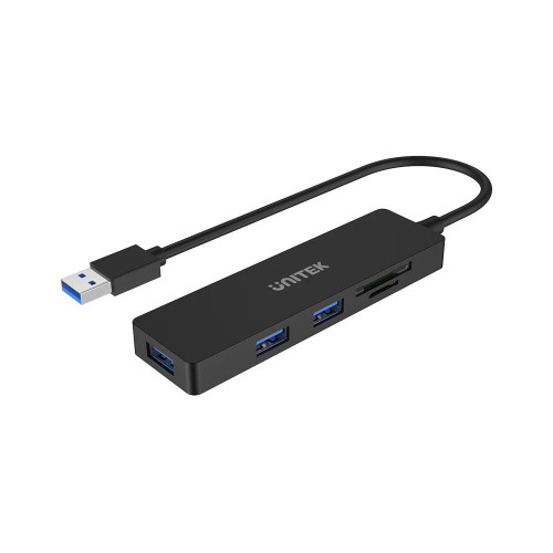Unitek H1108a USB3.1 3-port USB Hub With Card Reader