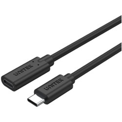 Unitek 0.5m USB-C extension cable with 4K@60hz / 100W Power Delivery / 10Gbps Data