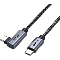 Unitek 100W USB-C cable 90 degrees - 2m