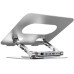 Unitek D1109B 17" Universal Notebook stand with 360 degrees Rotating base and Port replicator