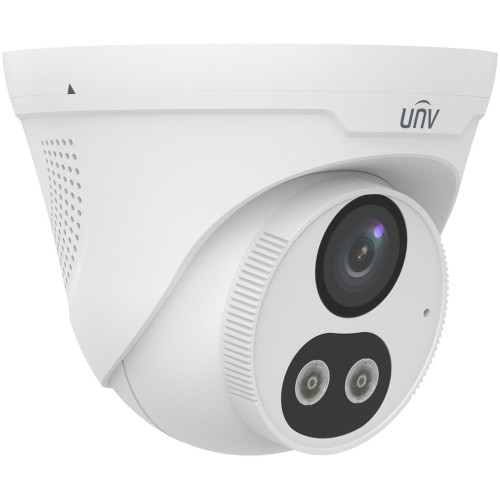 Uniview 4MP ColorHunter fixed Dual-Light Turret Network camera with 2.8mm Lens Uniview 4MP ColorHunter fixed Dual-Light Turret Network camera with 2.8mm Lens