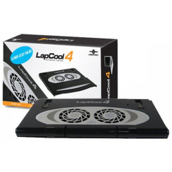 Vantec LPC-420 LapCool 4 Foldable Notebook Cooler with Dual Adjustable Fans and USB Hub Vantec LPC-420 LapCool 4 Foldable Notebook Cooler with Dual Adjustable Fans and USB Hub