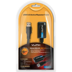 Vantec CB-USBARC-3 USB 3.0 cable 5m Extension cable Vantec CB-USBARC-3 USB 3.0 cable 5m Extension cable