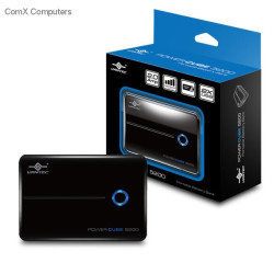 Vantec Power Cube 5200 Black Power Bank Vantec Power Cube 5200 Black Power Bank