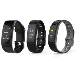 Volkano Breath Series IP67 Colour fitness band with heart rate Monitor