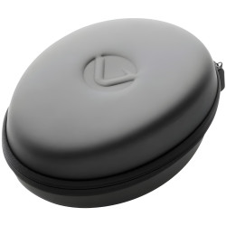 Volkano Shell series Black Elliptical Headphone Case