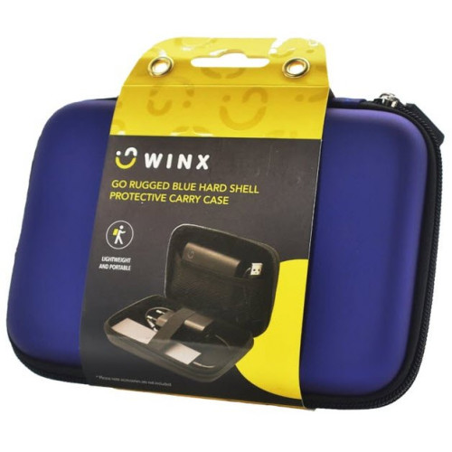 Winx Go Blue Rugged Hardhsell Protective Carry Case