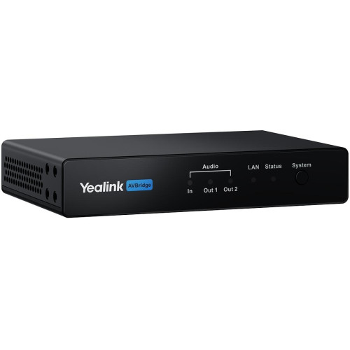 Yealink AVBRIDGE Compact Audio Processor & A/V signal extender