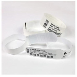 Zebra Z-Band UltraSoft (LR) 25 x 362mm RFID Wristband - 3 rolls of 178